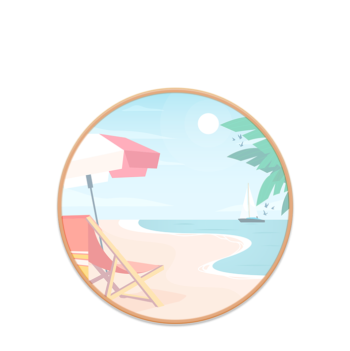 Summer Round Cookies