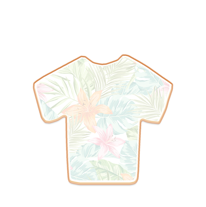 Summer Shirt Logo Cookies