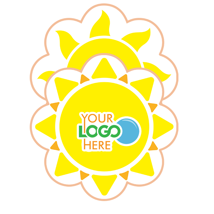 Summer Sun Logo Cookies