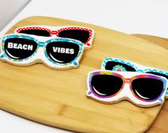 Summer Sunglasses Sugar Cookies