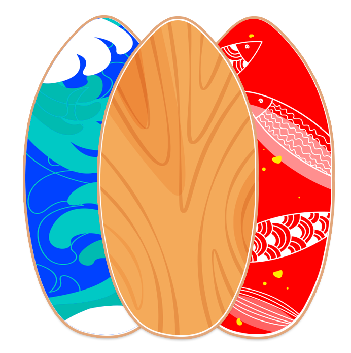 Surfboard Cookies