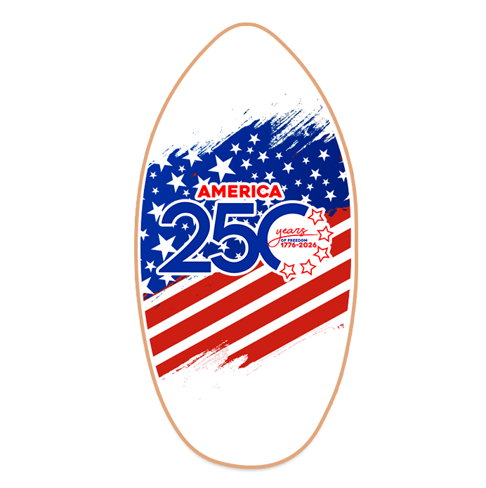 Americana Surf Board Cookies