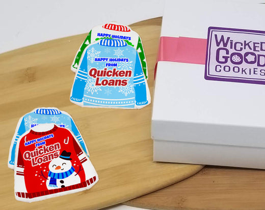 Ugly Sweater Logo Cookie Gift Box