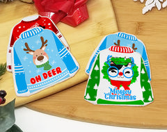 Ugly Sweater Sugar Cookies