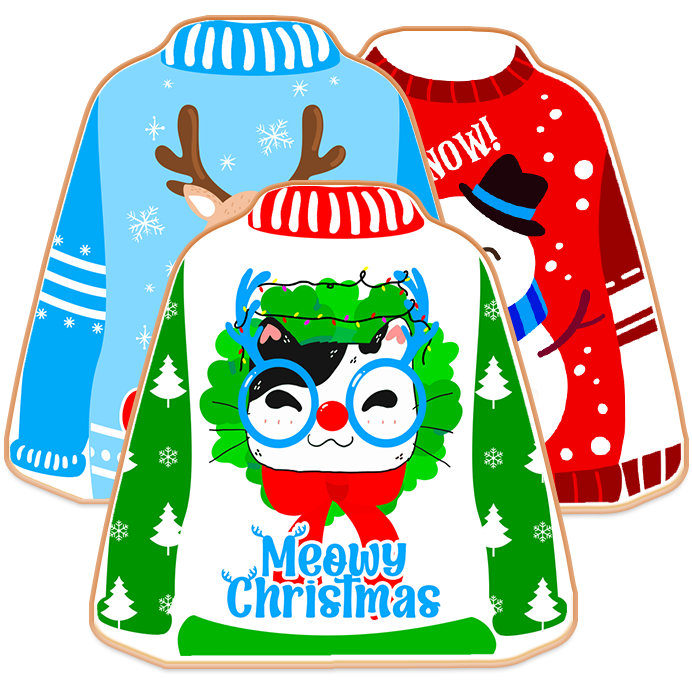 Ugly Sweater Cookies