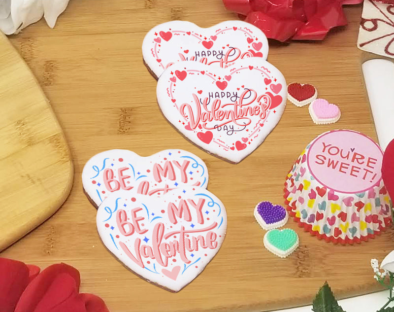 Valentine's Day Heart Sugar Cookie