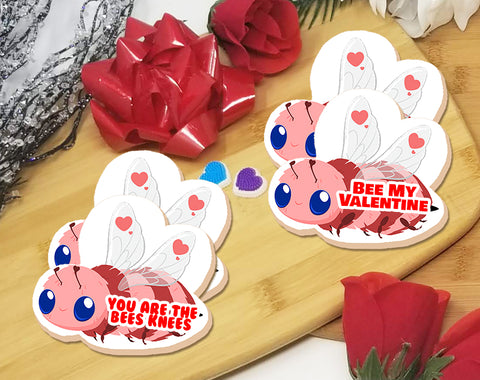 Valentine's Day Bee Sugar Cookie