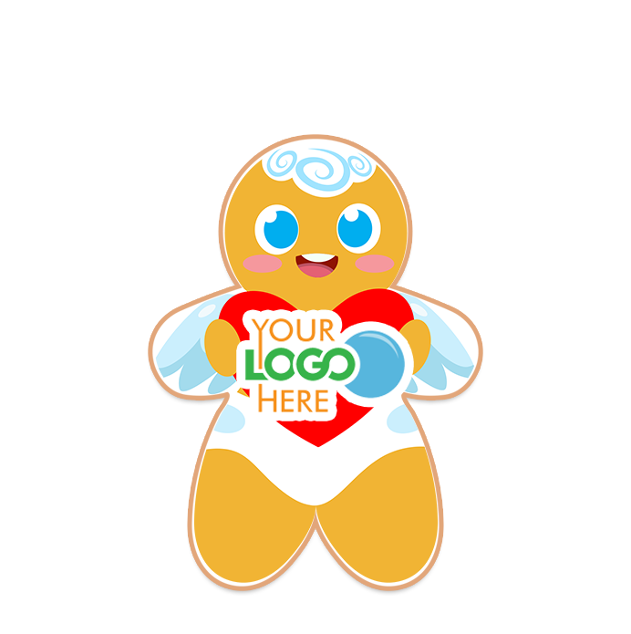 Cupid Logo Cookies