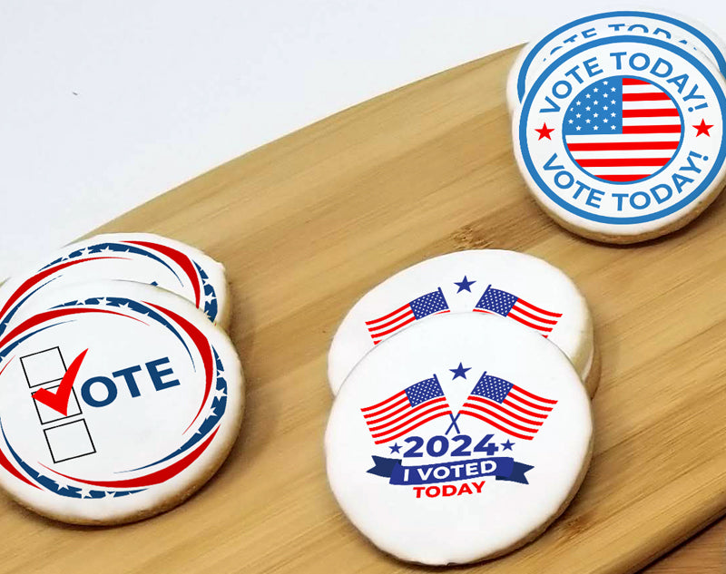 Round Election Cookies