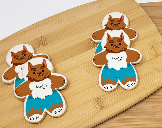 Werewolf Sugar Cookies
