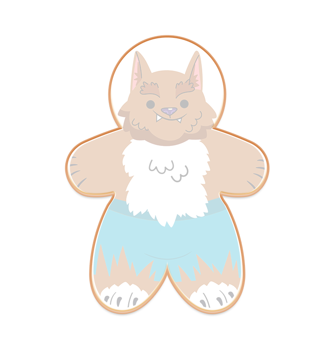 Werewolf Logo Cookies