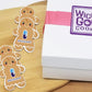 Gingerbread Man Logo Sugar Cookie Gift Box