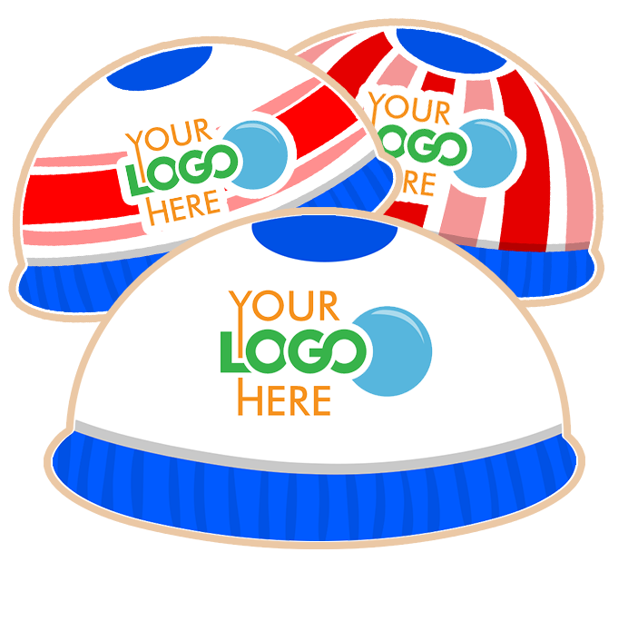 Winter Hat Logo Cookies