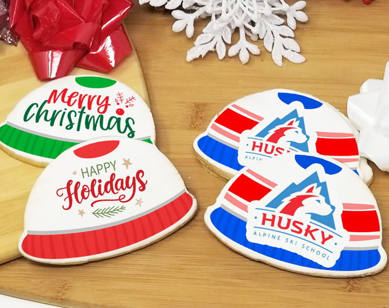 Winter Hat Sugar Cookies