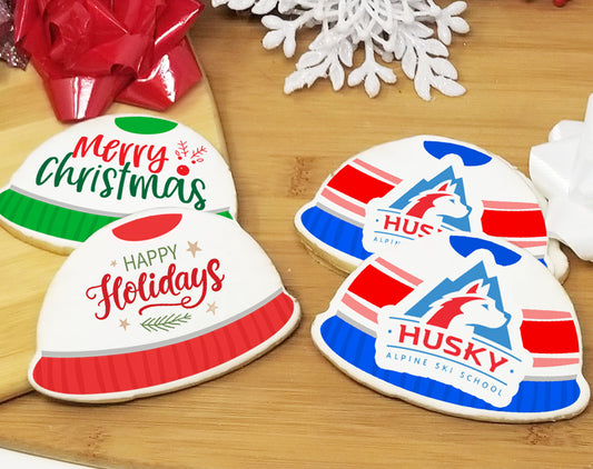 Winter Hat Sugar Cookies