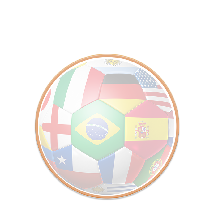 World Soccer Ball Cookies