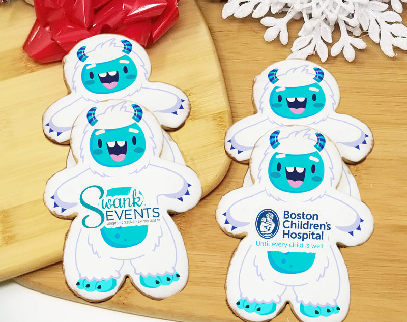 Yeti Logo Sugar Cookie