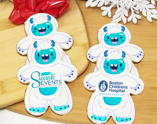 Yeti Logo Sugar Cookie