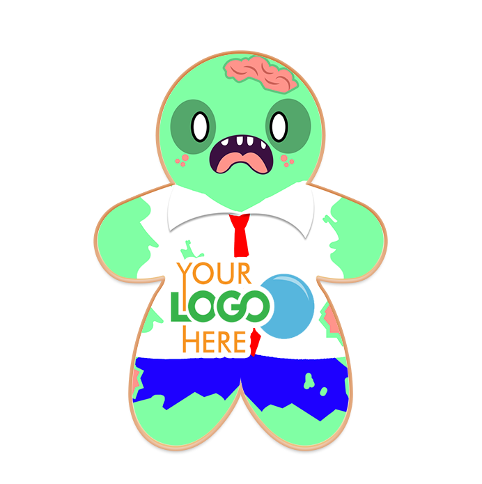 Corporate Zombie Logo Cookies