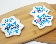 Snowflake Logo Sugar Cookies