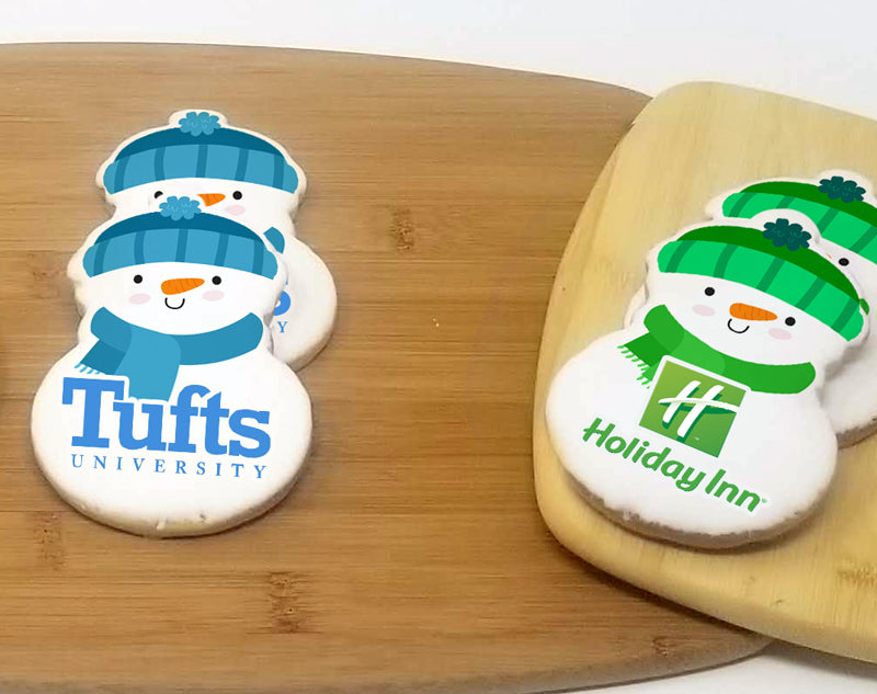 Snowman Logo Sugar Cookies