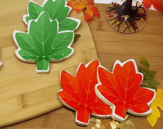 Maple Leaf Sugar Cookies