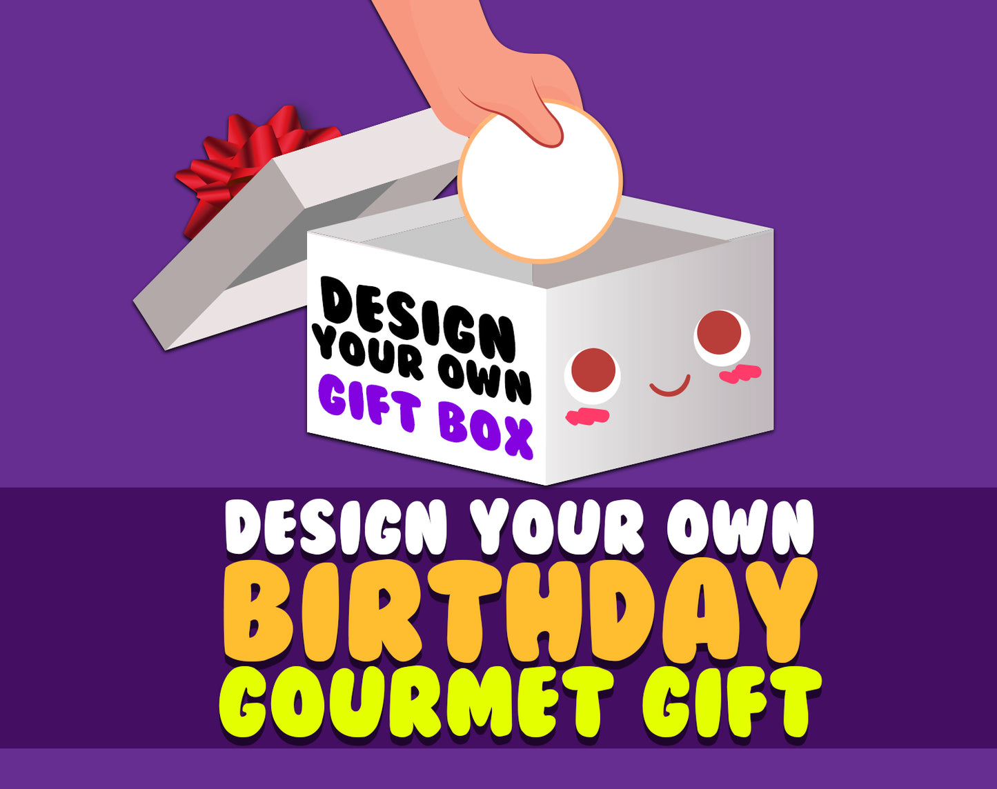 Design Your Own Birthday Gourmet Cookie Gift