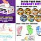 Design Your Own New Baby Gourmet Cookie Gift