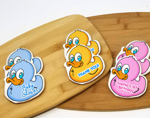 Baby Duck Sugar Cookies