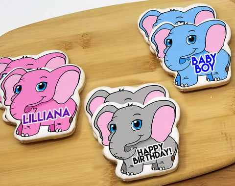 Elephant Sugar Cookies