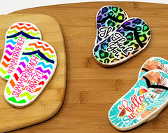Flip Flop Sugar Cookies