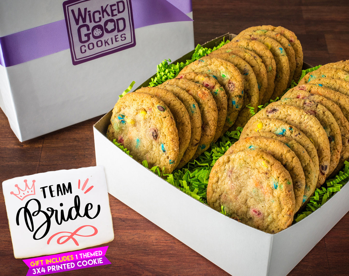 Team Bride M&Mmunch Cookie Gift Box