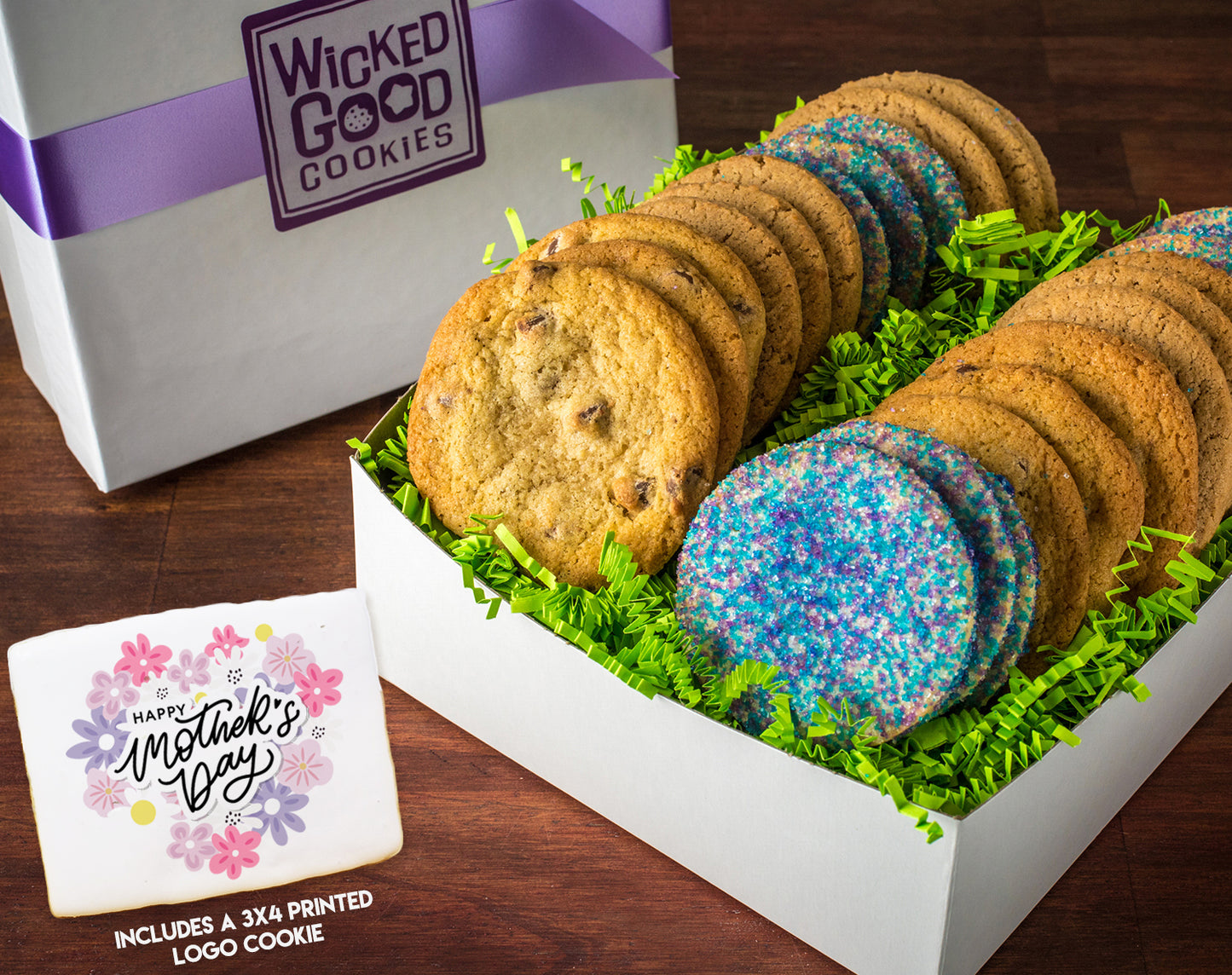 Mother's Day Nut-Free Cookie Assortment Gift Box