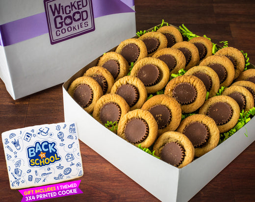 Back to School Peanut Butter Puddles Cookie Gift