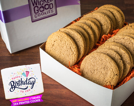 Birthday Snickerdoodle Cookie Gift Box