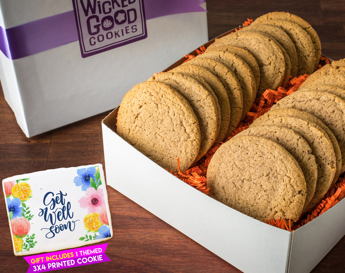 Get Well Soon Snickerdoodle Cookie Gift Box