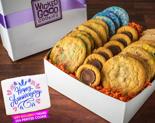 Anniversary Variety Cookie Assortment Gift Box
