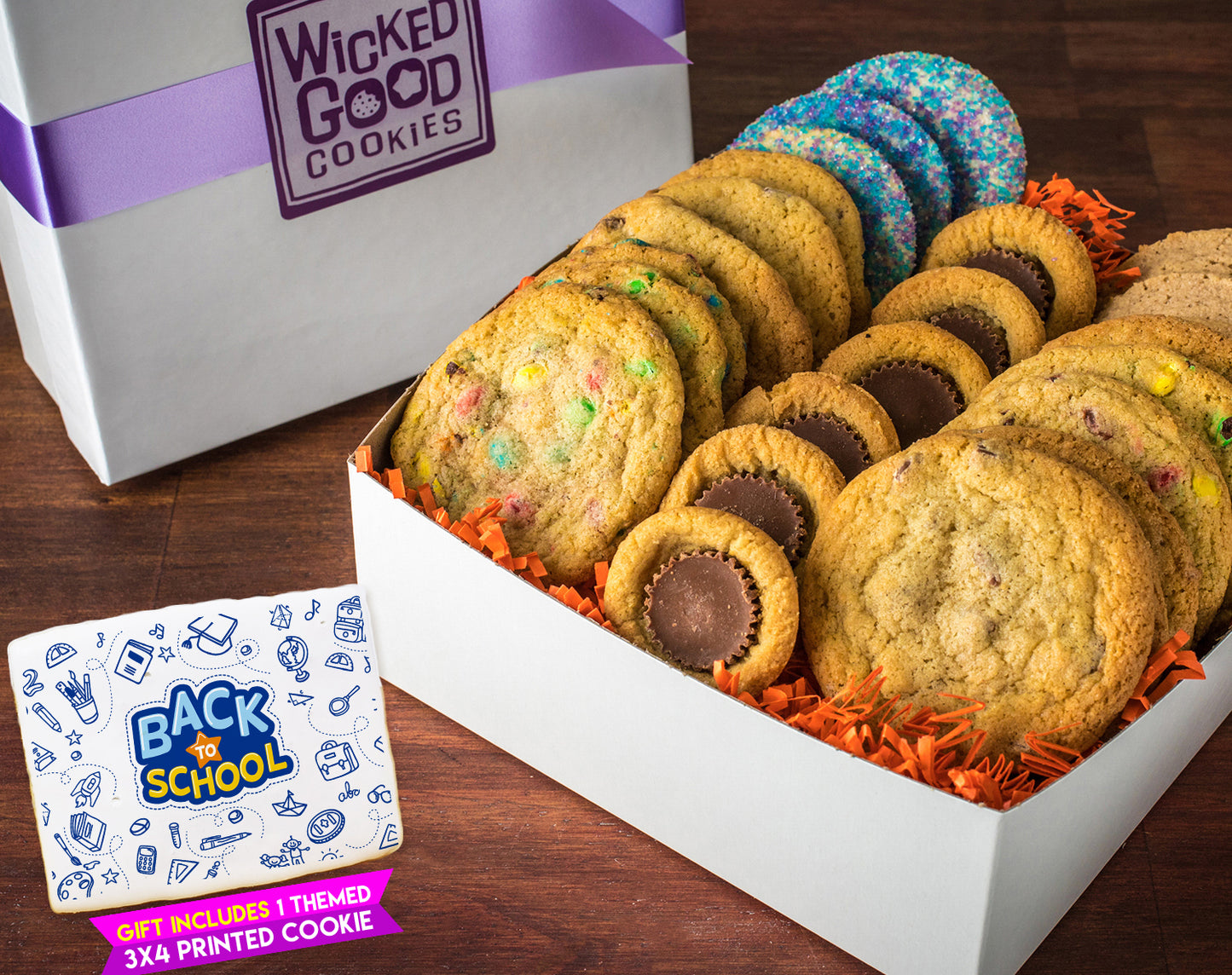 Back to School Variety Cookie Assortment Gift Box