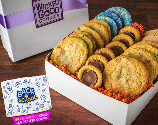 Back to School Variety Cookie Gift Box