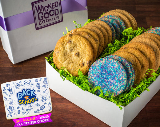 Back to School Nut-Free Cookie Gift Box
