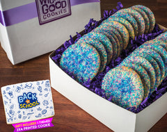 Back to School Sugar Sprinkle Cookie Gift Box