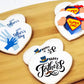 Father's Day Heart Sugar Cookies