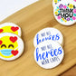 Healthcare Heroes Round Sugar Cookies