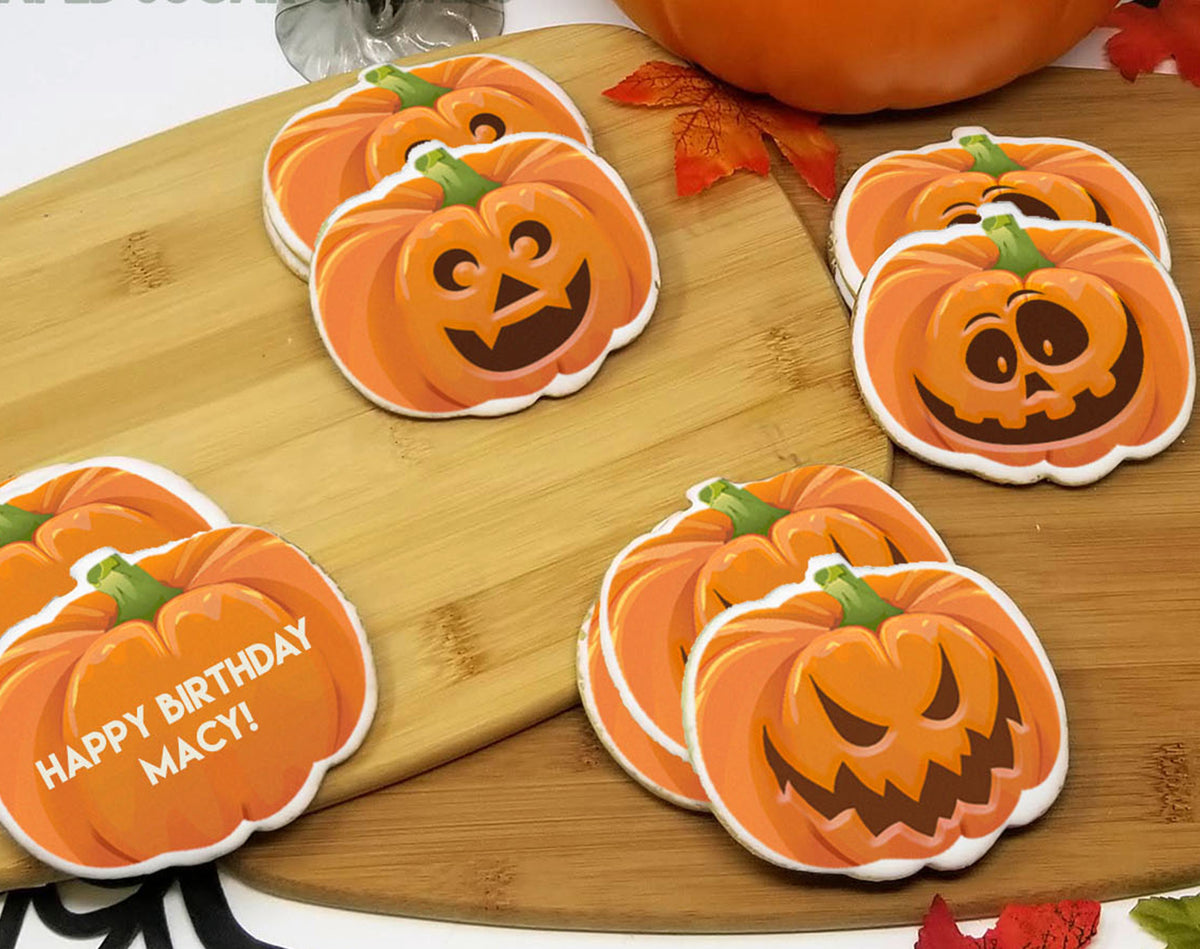 Pumpkin Sugar Cookies