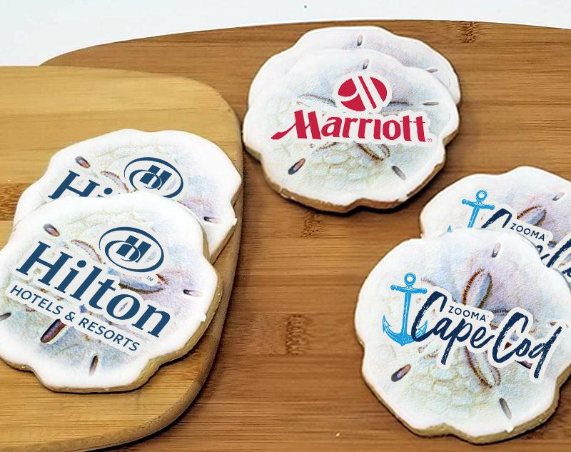 Sand Dollar Logo Sugar Cookie