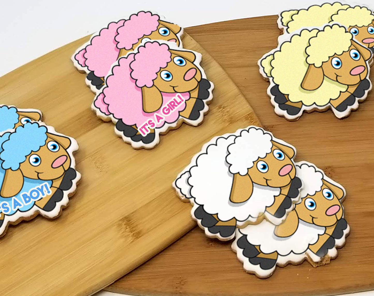 Sheep Sugar Cookies