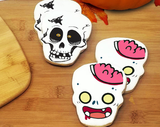 Skull Sugar Cookies