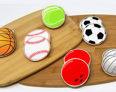 Sports Ball Sugar Cookies