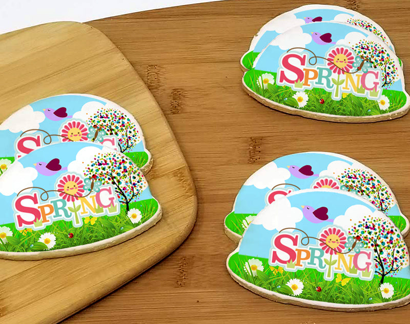 Spring Day Dome Sugar Cookies