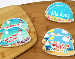 Summer Time Beach Sugar Cookies